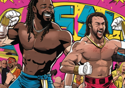New Level Praise Tony Khan After AEW Debut — AI-generated editorial illustration