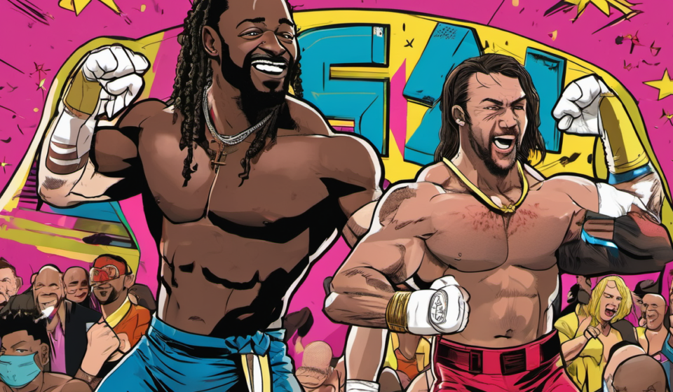 New Level Praise Tony Khan After AEW Debut — AI-generated editorial illustration