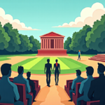Mistrials, Deals, and Celebrity Reconciliations: What the Polls Reveal — AI-generated editorial illustration