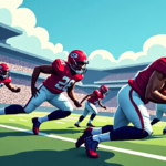 Rams’ Dominant D‑Line Leads NFL’s Top Position Groups — AI-generated editorial illustration