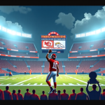 AFC West Showdown: Mahomes vs. Nix – Who Wins the Division? — AI-generated editorial illustration