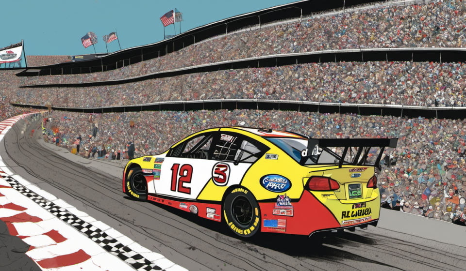 Ryan Blaney Climbs NASCAR Power Rankings After Loudon Victory — AI-generated editorial illustration