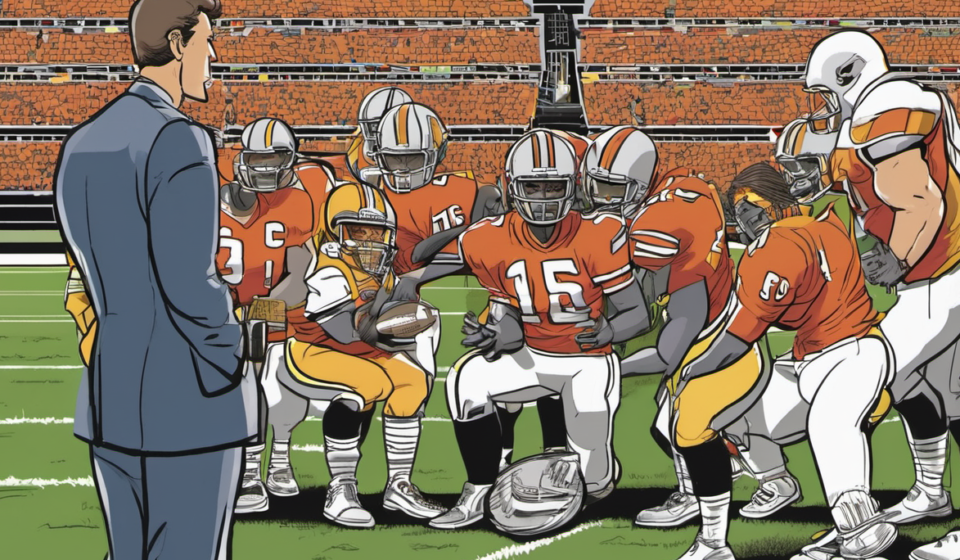 Eagles’ Offense on the Verge? Fernando Mendoza’s Rise Amid Camp Concerns — AI-generated editorial illustration