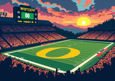 2026 CFP 1‑Seed Odds: Ducks Favored, What It Means — AI-generated editorial illustration
