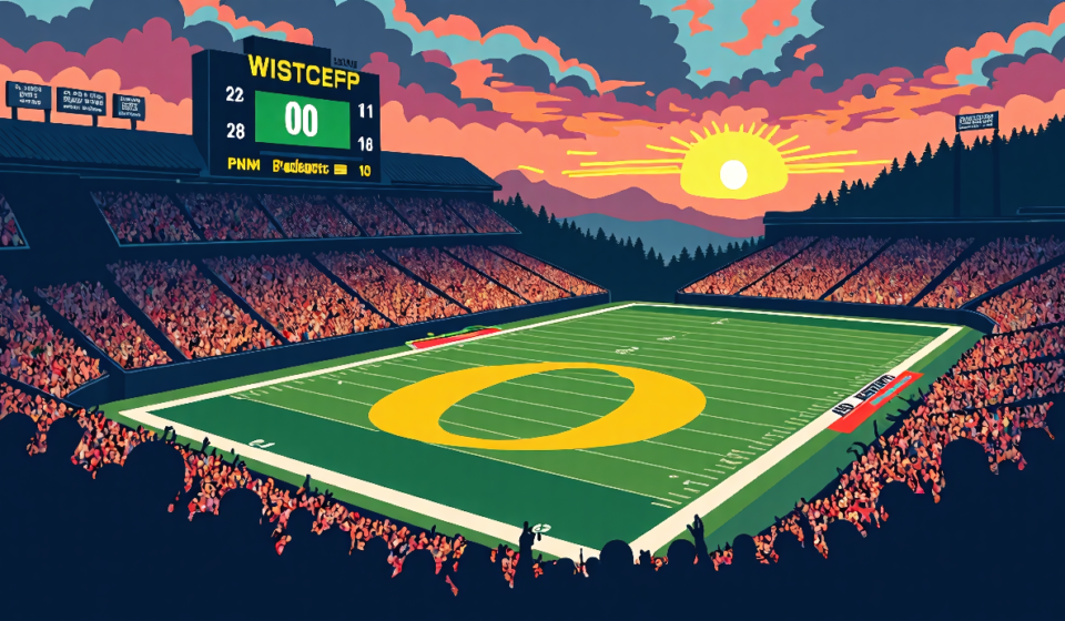 2026 CFP 1‑Seed Odds: Ducks Favored, What It Means — AI-generated editorial illustration