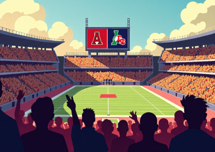 Central Michigan vs. New Mexico: Where to Watch the Week 1 Showdown — AI-generated editorial illustration