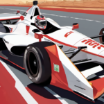 Alex Palou on the Verge of IndyCar Title After Freedom 250 — AI-generated editorial illustration