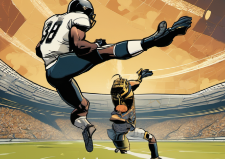 Mendoza Learns from Struggles in Raiders’ Preseason Clash with Texans — AI-generated editorial illustration