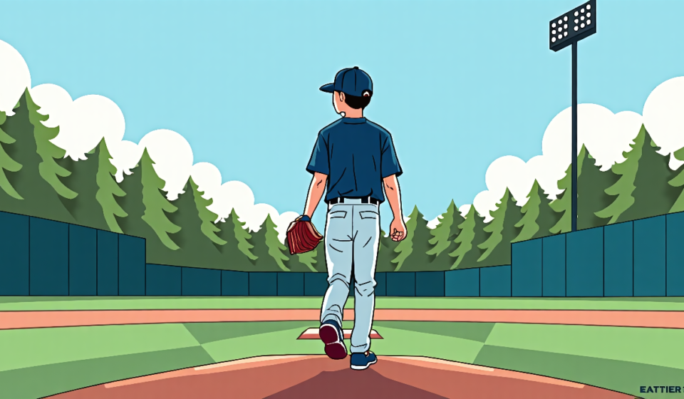 Mariners Call Up Top Prospect Kade Anderson to MLB — AI-generated editorial illustration