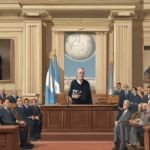 Nazi‑Looted Portrait Returned to Argentine Collector’s Heir — AI-generated editorial illustration