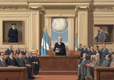 Nazi‑Looted Portrait Returned to Argentine Collector’s Heir — AI-generated editorial illustration