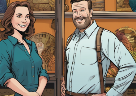 Maura Higgins & Rob Rausch Return to Reality TV as Co‑Hosts for Peacock’s New Series — AI-generated editorial illustration