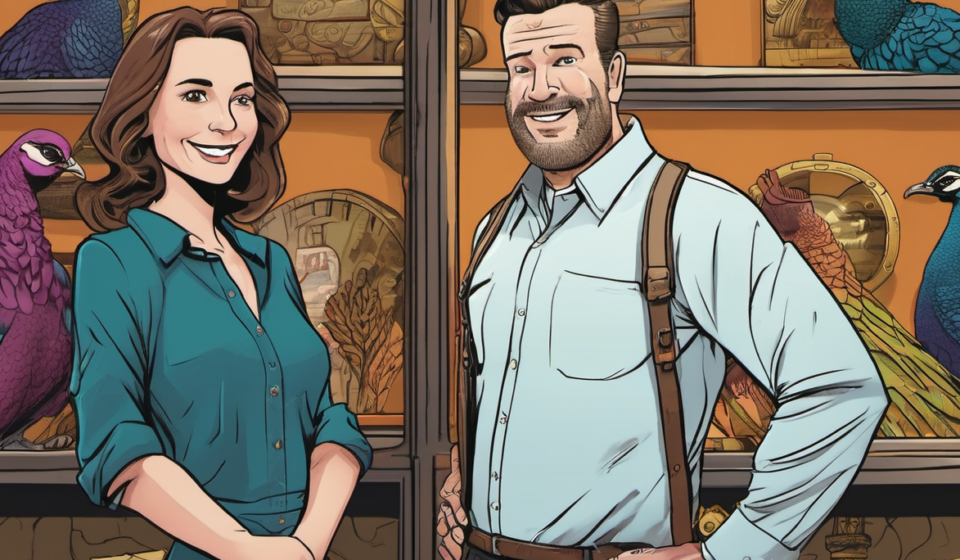 Maura Higgins & Rob Rausch Return to Reality TV as Co‑Hosts for Peacock’s New Series — AI-generated editorial illustration