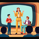 60 Years of the Jerry Lewis Muscular Dystrophy Telethon: A Legacy of Hope — AI-generated editorial illustration