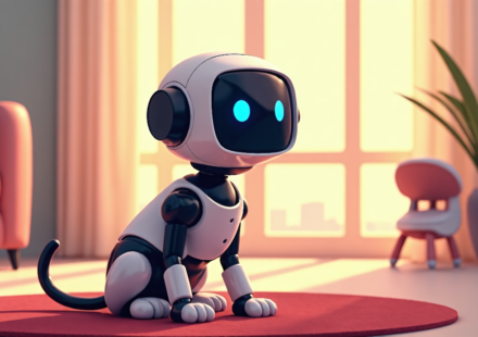 AI Robot Pet OlloNi SS1 Raises Privacy Questions — AI-generated editorial illustration