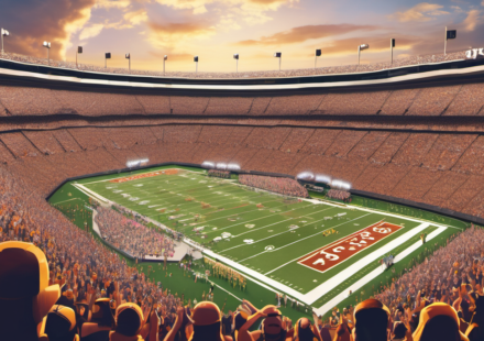 bet365’s FOX365 Bonus Unlocks $365 for New Users During College Football Week 1 — AI-generated editorial illustration