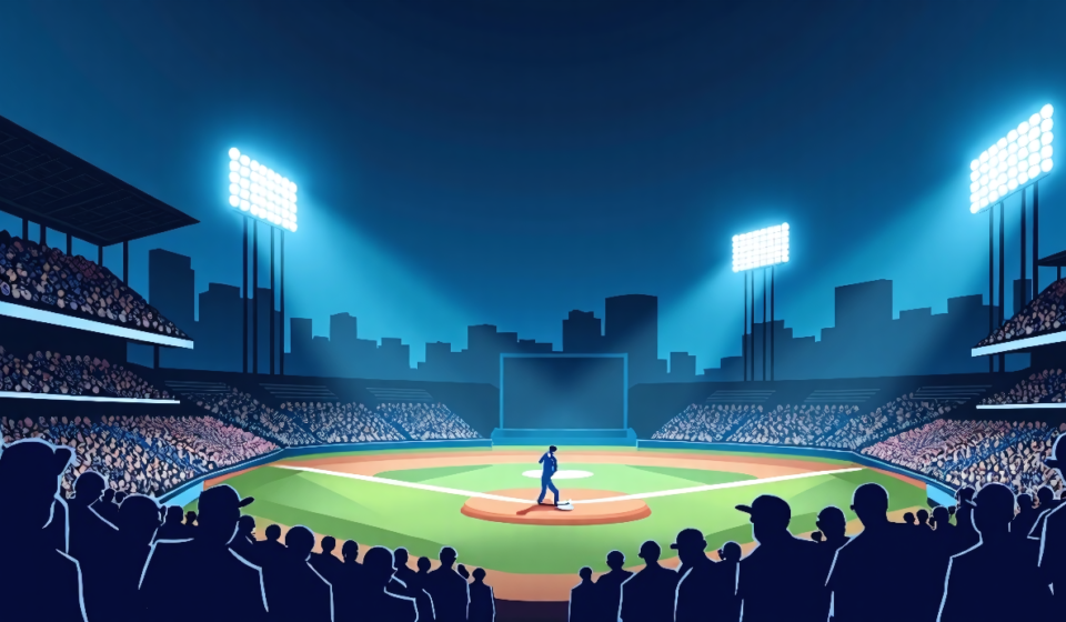 Dodgers Face Five Major Hurdles to a Third Consecutive Title — AI-generated editorial illustration