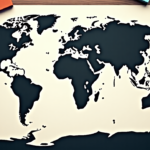 UN Approves Equal Earth Map, U.S. Votes Solely Against — AI-generated editorial illustration