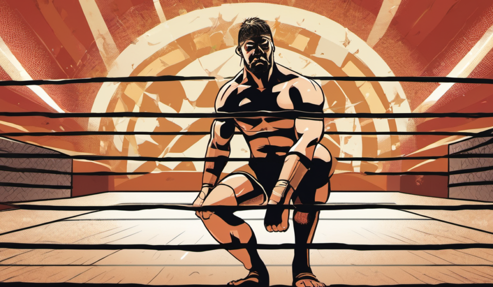 Adriana Rizzo Shares Emotional Take on WWE Release — AI-generated editorial illustration