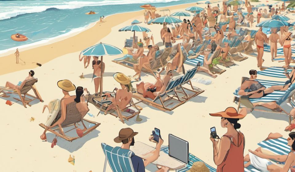 Influencers Face Backlash After Summer of Disappointing Trips — AI-generated editorial illustration