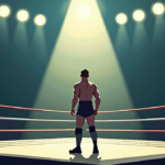 Jerry Oates, Wrestling Icon, Dies at 81 — AI-generated editorial illustration
