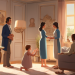 Natalie Portman Welcomes Third Child, First with Partner Tanguy Destable — AI-generated editorial illustration