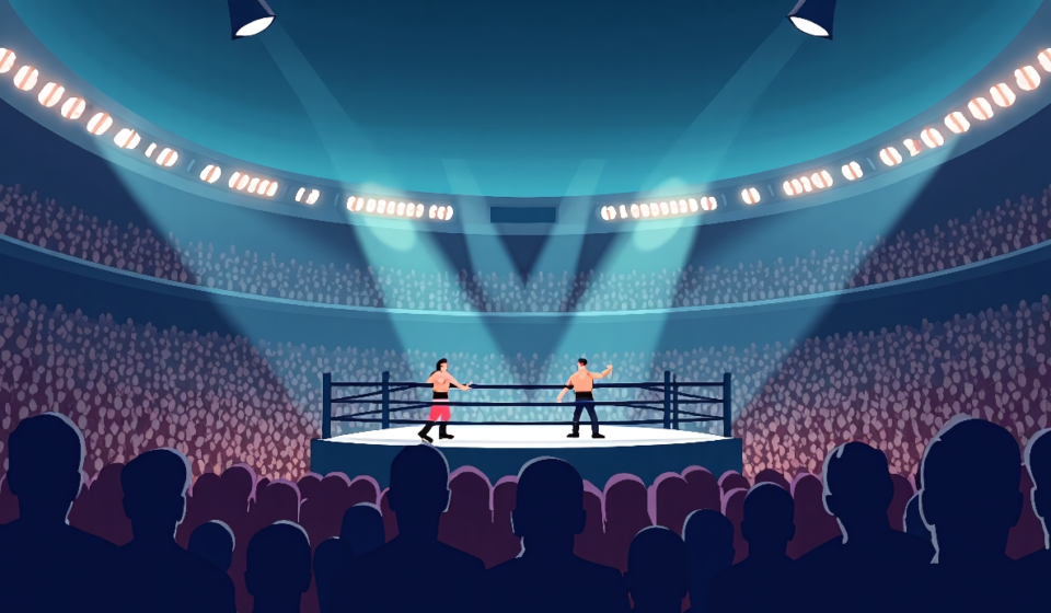 AEW Collision 9/5: Post‑All In London Show Set in Allen, TX — AI-generated editorial illustration