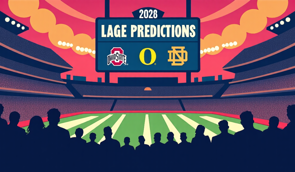 2026 College Football Title Picks: Top Experts Weigh In — AI-generated editorial illustration