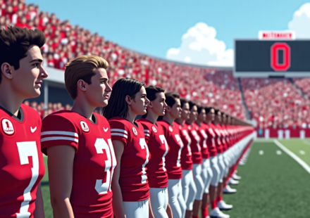 Ohio State’s Early Senior Day: Why the Buckeyes Celebrated Before Week 1 — AI-generated editorial illustration