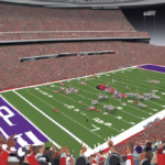 Bookmakers Back Ohio State, LSU, and Georgia for 2026 CFP — AI-generated editorial illustration