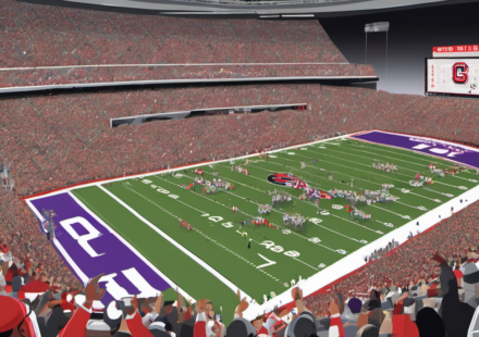 Bookmakers Back Ohio State, LSU, and Georgia for 2026 CFP — AI-generated editorial illustration