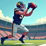 Alabama’s Ryan Coleman‑Williams Faces ‘Yips’ After Two Drops — AI-generated editorial illustration