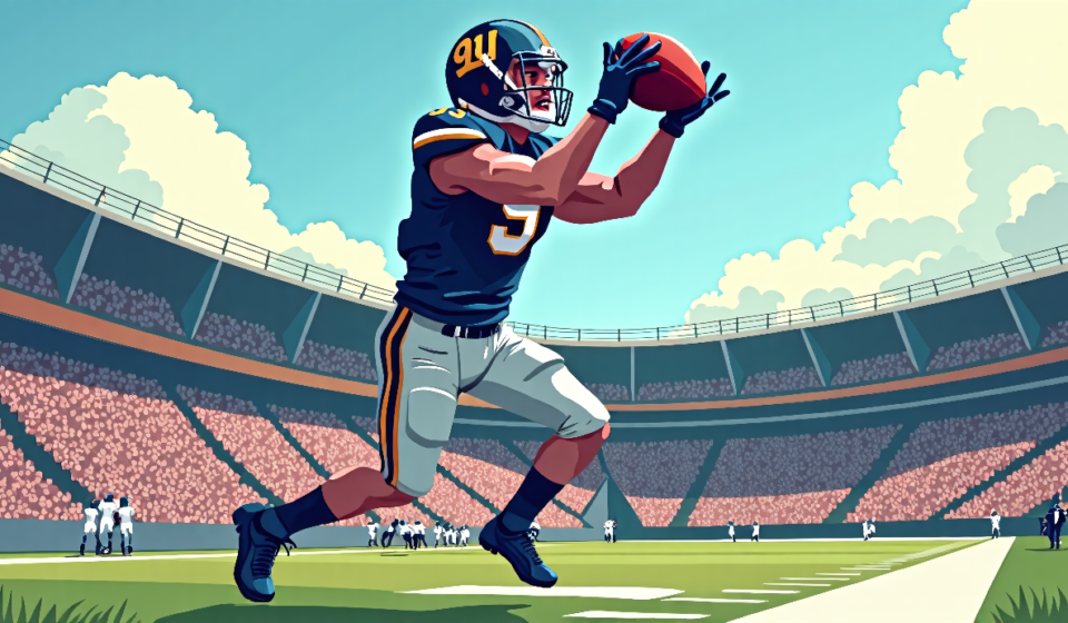 Alabama’s Ryan Coleman‑Williams Faces ‘Yips’ After Two Drops — AI-generated editorial illustration