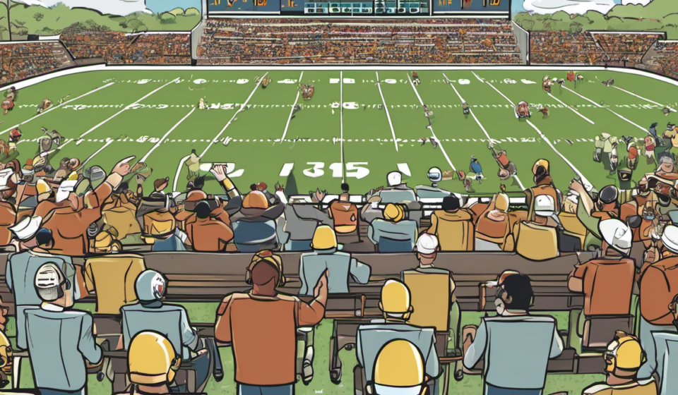 Indiana Coach Cignetti Teases Notre Dame’s Conference Absence — AI-generated editorial illustration