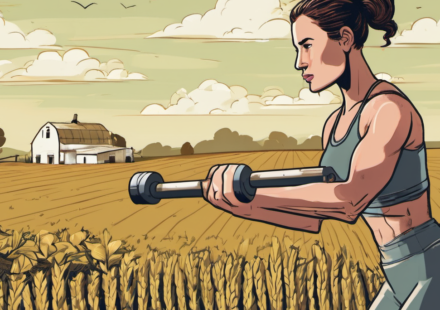 Chiefs Heiress Gracie Hunt Shares Why She Lifts Heavy and Skips Calorie Counting — AI-generated editorial illustration
