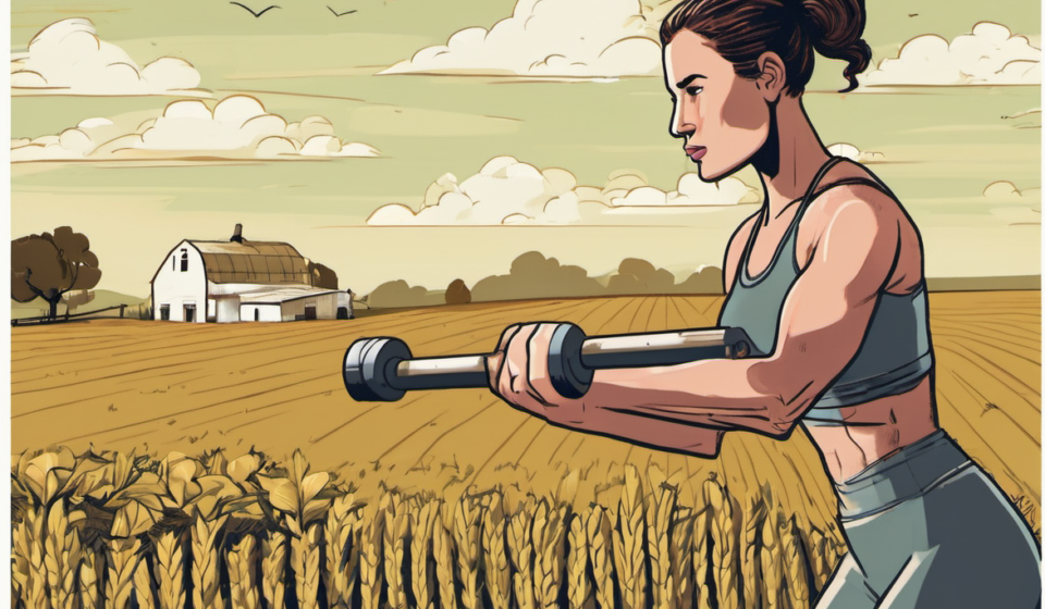 Chiefs Heiress Gracie Hunt Shares Why She Lifts Heavy and Skips Calorie Counting — AI-generated editorial illustration