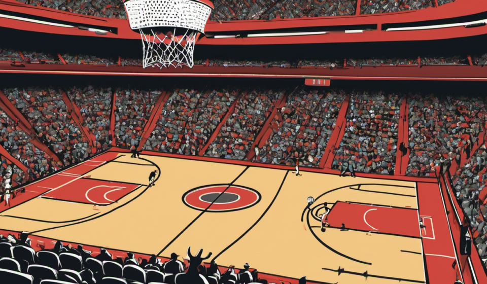 WNBA Won’t Ban Enes Kanter After Clash With Natasha Cloud — AI-generated editorial illustration