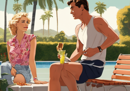 Olivia Jade & Taylor Fritz: A Slow‑Burn Romance in the Spotlight — AI-generated editorial illustration
