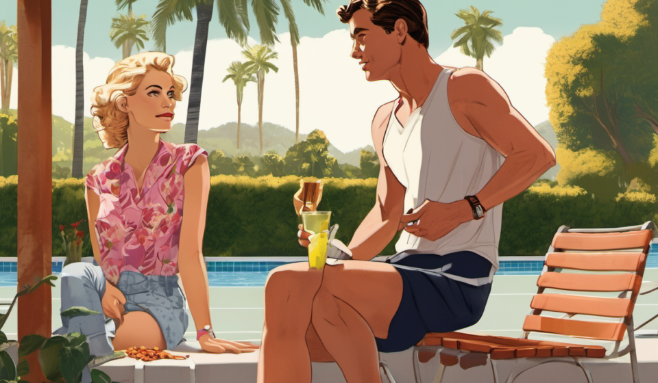 Olivia Jade & Taylor Fritz: A Slow‑Burn Romance in the Spotlight — AI-generated editorial illustration