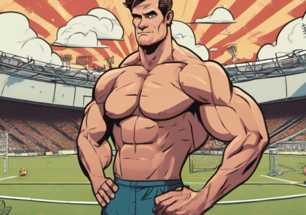 Hot Actor Revealed: Who’s Flaunting the Bulging Bicep on TikTok? — AI-generated editorial illustration