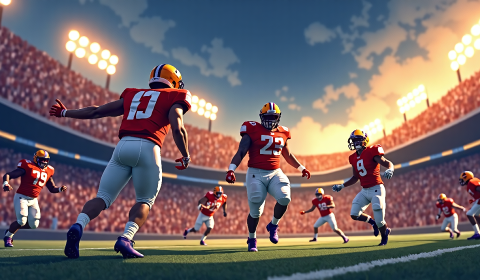LSU’s Dominant Opener Signals a New Era for College Football — AI-generated editorial illustration