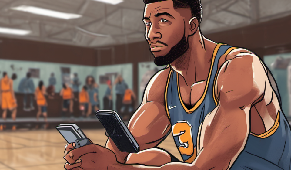 Kyle Singler’s Instagram Rant Sparks Shock Over Coach K — AI-generated editorial illustration