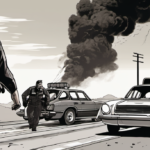 Chris Gordon’s Fatal Crash Spurs 911 Helicopter Request — AI-generated editorial illustration
