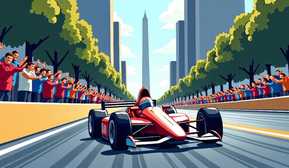 Kyle Kirkwood Says IndyCar Shouldn’t Return to Washington, D.C.—Here’s Why — AI-generated editorial illustration