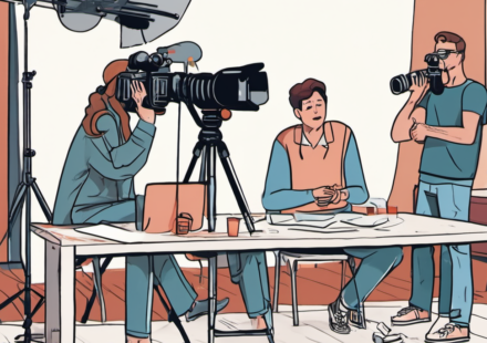 Dalton Memel & Ntsako Mathivha Keep Filming Amid Divorce — AI-generated editorial illustration