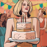 Lana Rhoades Turns 30 With Bold Birthday Photos — AI-generated editorial illustration