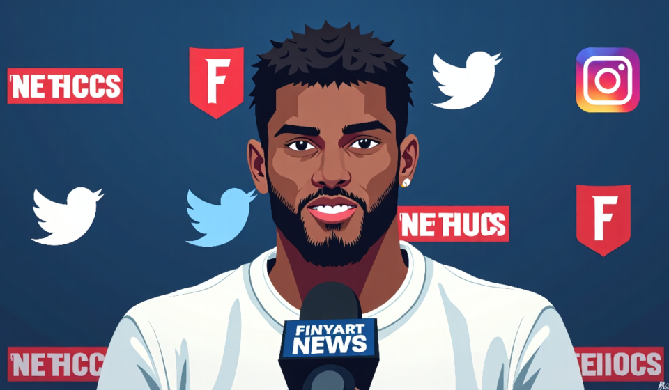 OBJ’s Giants Interview Sparks Face‑Focused Frenzy — AI-generated editorial illustration