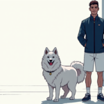 Taylor Swift and Travis Kelce’s Samoyed Wendy Struts the Runway — AI-generated editorial illustration