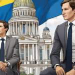 Kushner and Witkoff Head to Kyiv After Long Moscow Meeting with Putin — AI-generated editorial illustration