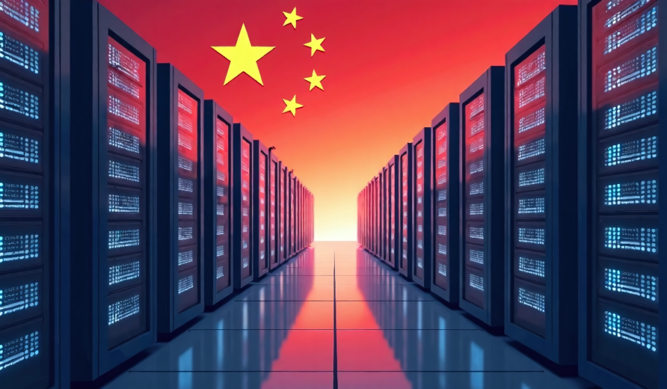 China’s Data‑Center Myth: Why U.S. Tech Leaders Still Blame It — AI-generated editorial illustration